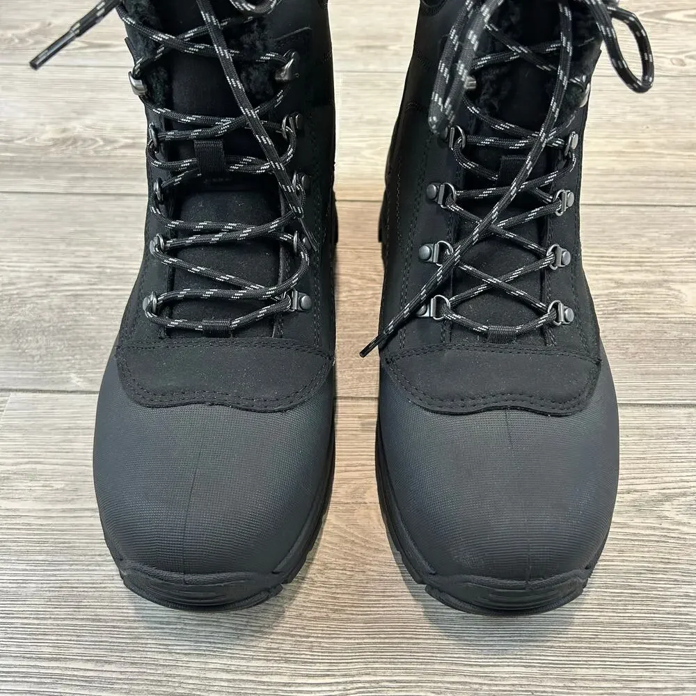 All In Motion Blaise Snow Boots Black 12 NWT